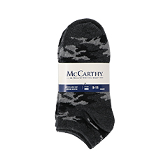 HOSIERY - Athletic Ankle Socks - 3 Pack